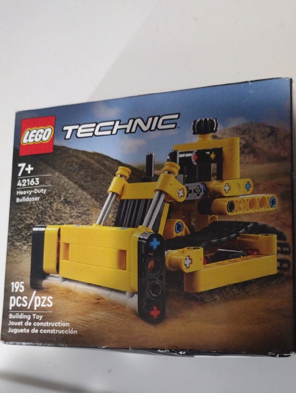 Lego Technic Yellow and Black Bulldozer Building Set